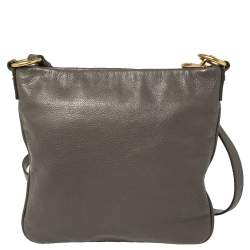 Marc by Marc Jacobs Grey Leather Small Messenger Bag
