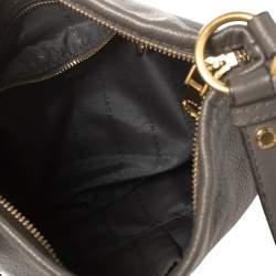 Marc by Marc Jacobs Grey Leather Small Messenger Bag