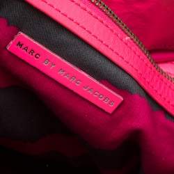 Pre Owned حقيبة هوبو مارك باي مارك جاكوبس جلد وردي مزخرفة