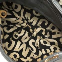 Pre Owned Marc By Marc Jacobs Grey Leather Classic Q Karlie Crossbody Bag