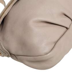 Pre Owned Marc by Marc Jacobs Beige Leather Classic Q Natasha Crossbody Bag