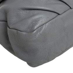 Marc by Marc Jacobs Grey Soft Leather Classic Q Lil Ukita Top Handle Bag