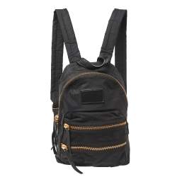Marc by Marc Jacobs Black Nylon Biker Backpack