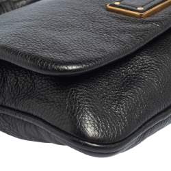 Pre Owned Marc by Marc Jacobs Black Leather Too Hot To Handle Percy Crossbody Bag