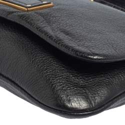 Pre Owned Marc by Marc Jacobs Black Leather Too Hot To Handle Percy Crossbody Bag