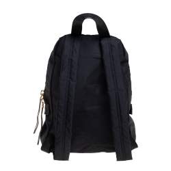 Pre Owned Marc by Marc Jacobs Black Nylon and Leather Biker Backpack