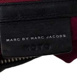 Marc by Marc Jacobs Black Quilted Leather Moto Hobo