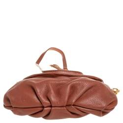 Pre Owned حقيبة كروس مارك باي مارك جاكوبس كيو كارلي كلاسيك جلد بني