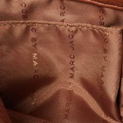 Pre Owned Marc by Marc Jacobs Brown Classic Q Mariska Leather Backpack