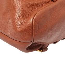 Pre Owned Marc by Marc Jacobs Brown Classic Q Mariska Leather Backpack