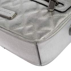 Pre Owned حقيبة كروس مارك باي مارك جاكوبس سالي جلد فضي