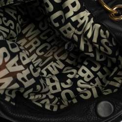 Pre Owned Marc by Marc Jacobs Black Leather Classic Q Hillier Hobo