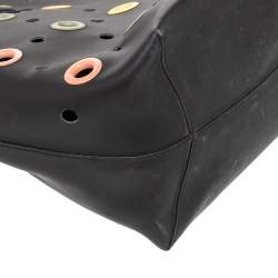 Pre Owned حقيبة يد توتس مارك باي مارك جاكوبس ميتروبوليت غروميت بي في سي سوداء