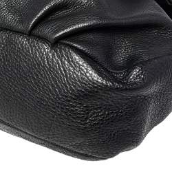 Pre Owned Marc by Marc Jacobs Black Soft Leather Classic Q Lil Ukita Top Handle Bag