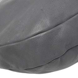 Pre Owned حقيبة هوبو مارك باي مارك جاكوبس كلاسيك كيو هيلير جلد رصاصي