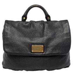 Marc by Marc Jacobs Black Leather Top Handle Bag