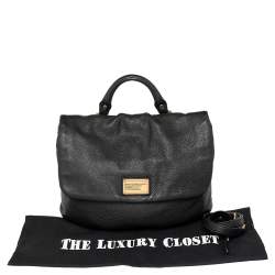 Marc by Marc Jacobs Black Leather Top Handle Bag