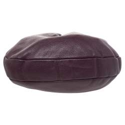 Pre Owned Marc by Marc Jacobs Burgundy Leather Classic Q Hillier Hobo Bag