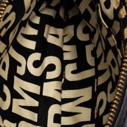 Pre Owned حقيبة كروس مارك باي مارك جاكوبس برسي قفل دوار توتالي جلد أسود