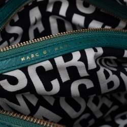 Marc by Marc Jacobs Green Leather Totally Turnlock Benny Satchel