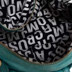 Marc by Marc Jacobs Green Leather Totally Turnlock Benny Satchel