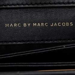 Pre Owned Marc by Marc Jacobs Tricolor Suede And Leather East End Lady Rei Clutch