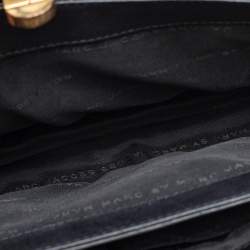 Pre Owned Marc by Marc Jacobs Tricolor Suede And Leather East End Lady Rei Clutch