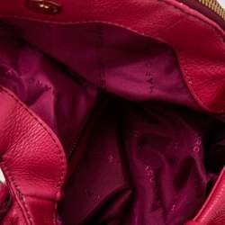 Pre Owned Marc by Marc Jacobs Pink Leather Natasha Shoulder Bag