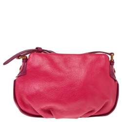 Pre Owned Marc by Marc Jacobs Pink Leather Natasha Shoulder Bag