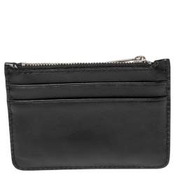 Marc by Marc Jacobs Black Leather Zip Card Holder