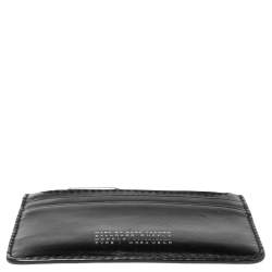 Marc by Marc Jacobs Black Leather Zip Card Holder