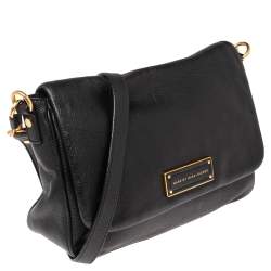 مملوكة مسبقًا حقيبة كروس مارك باي مارك جاكوبس تو هوت تو هاندل جلد أسود