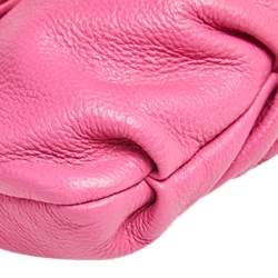 Pre Owned Marc by Marc Jacobs Pink Leather Classic Q Natasha Crossbody Bag