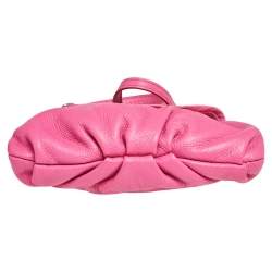 Pre Owned Marc by Marc Jacobs Pink Leather Classic Q Natasha Crossbody Bag