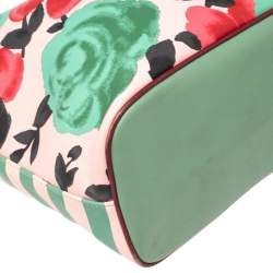 Pre Owned Marc by Marc Jacobs Multicolor Coated Canvas and Leather Metropolitote Jerrie Rose Tote