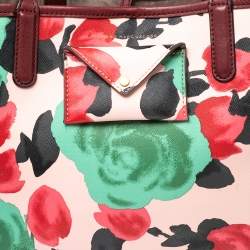 Pre Owned Marc by Marc Jacobs Multicolor Coated Canvas and Leather Metropolitote Jerrie Rose Tote