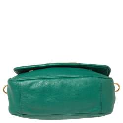 Marc by Marc Jacobs Green Leather Too Hot To Handle Top Handle Bag