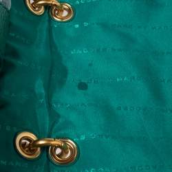 Marc by Marc Jacobs Green Leather Too Hot To Handle Top Handle Bag