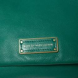 Marc by Marc Jacobs Green Leather Too Hot To Handle Top Handle Bag