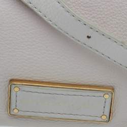 Marc by Marc Jacobs Cream Leather Small Too Hot To Handle Tote