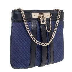 مملوكة مسبقًا حقيبة كتف مارك باي ماؤك جاكوبس جلد أزرق/أسود