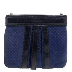 مملوكة مسبقًا حقيبة كتف مارك باي ماؤك جاكوبس جلد أزرق/أسود