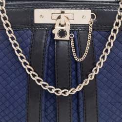 مملوكة مسبقًا حقيبة كتف مارك باي ماؤك جاكوبس جلد أزرق/أسود