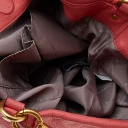 Pre Owned حقيبة هوبو مارك باي مارك جاكوبس تو هوت تو هاندل جلد خوخي