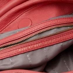 Pre Owned حقيبة هوبو مارك باي مارك جاكوبس تو هوت تو هاندل جلد خوخي