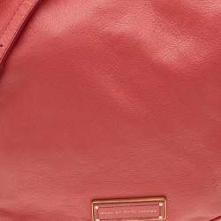 Pre Owned حقيبة هوبو مارك باي مارك جاكوبس تو هوت تو هاندل جلد خوخي