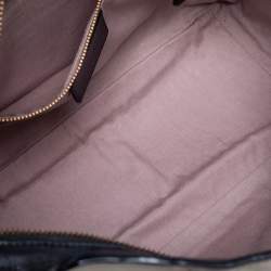 Pre Owned حقيبة ساتشل مارك باي مارك جاكوبس ليغيرو جلد كريمي/أسود