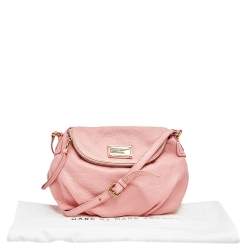 مملوكة مسبقًا Marc by Marc Jacobs Pink Leather Classic Q Natasha Crossbody Bag