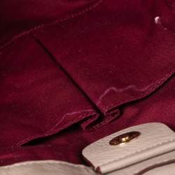 Pre Owned حقيبة ساتشل مارك باي مارك جاكوبس نيو كيو فران جلد رمادي