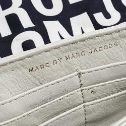 Pre Owned حقيبة كروس مارك باي مارك جاكوبس كلاسيك كيو كارلي جلد كريمي